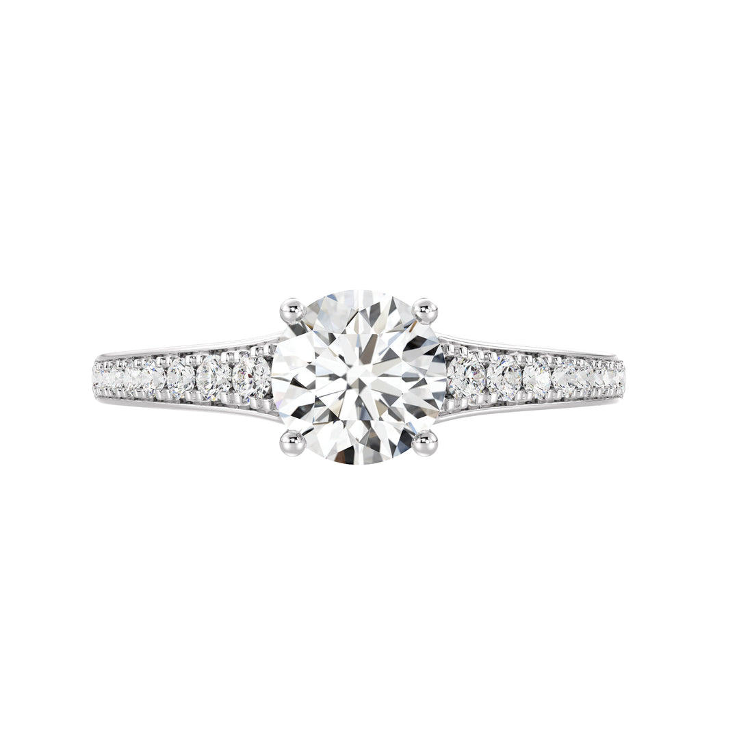 1 ct Round Solitaire Diamond Ring
