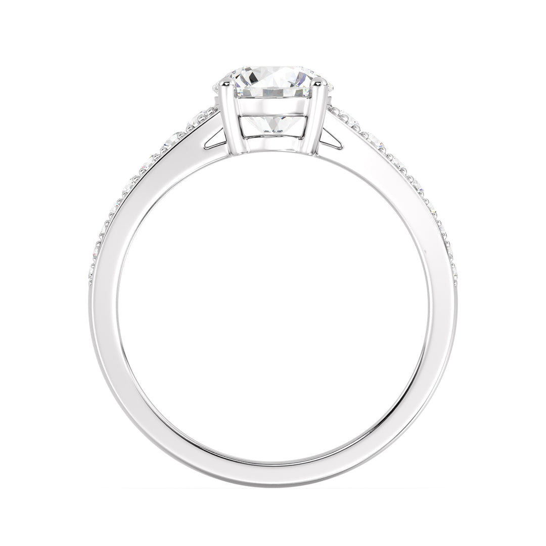1 ct Round Solitaire Diamond Ring