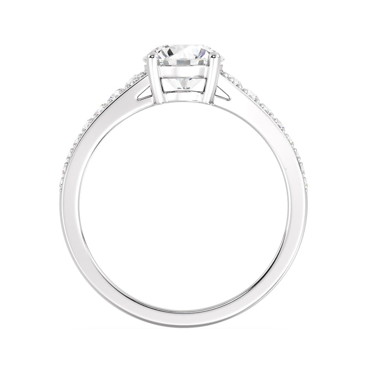 1 ct Round Solitaire Diamond Ring