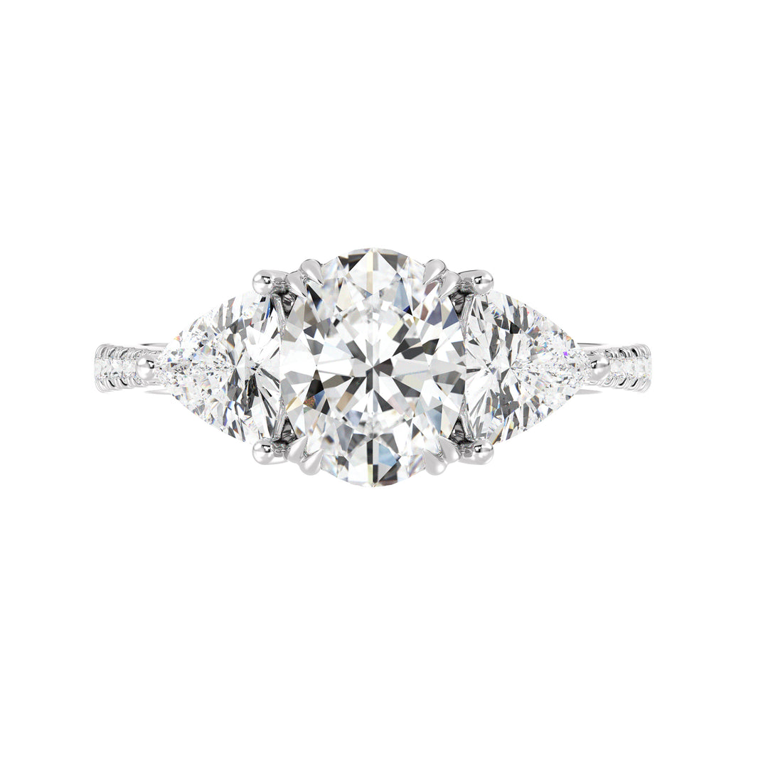Three Stone Engagement Ring