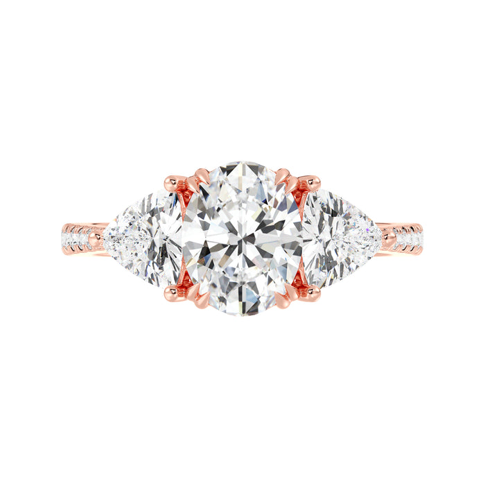 Three Stone Engagement Ring