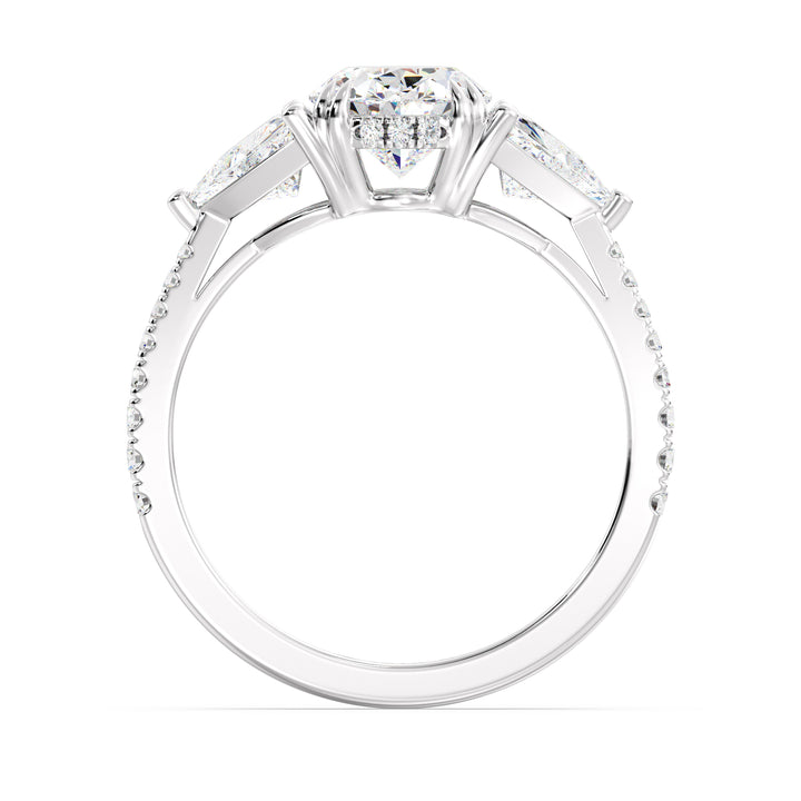 Three Stone Engagement Ring