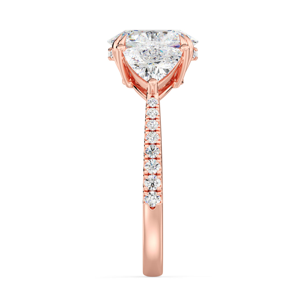 Three Stone Engagement Ring
