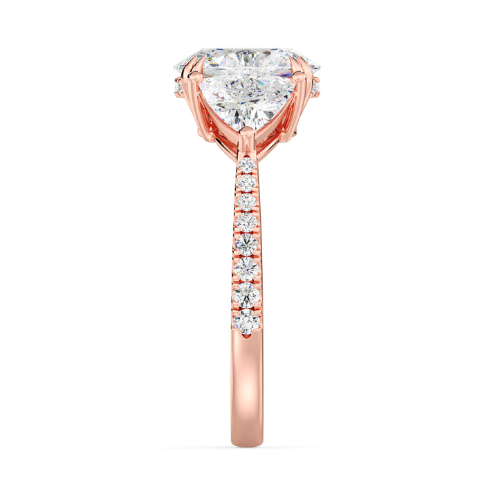 Three Stone Engagement Ring