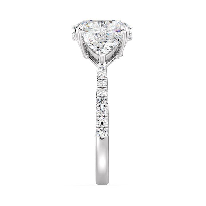 Three Stone Engagement Ring