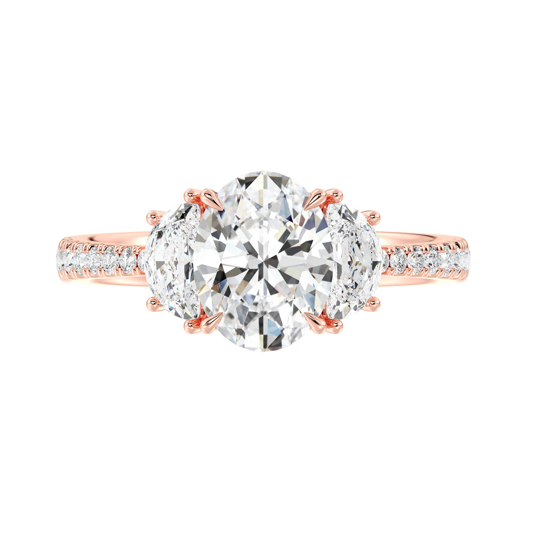 Three Stone Engagement Ring