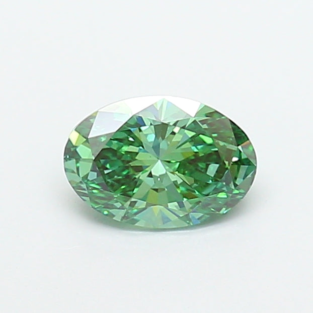 Titel
1,00 karaat ovaal geslepen Lab Grown Diamond VS1 Fancy Vivid Green
