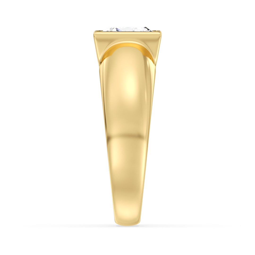 Princess Solitaire Ring