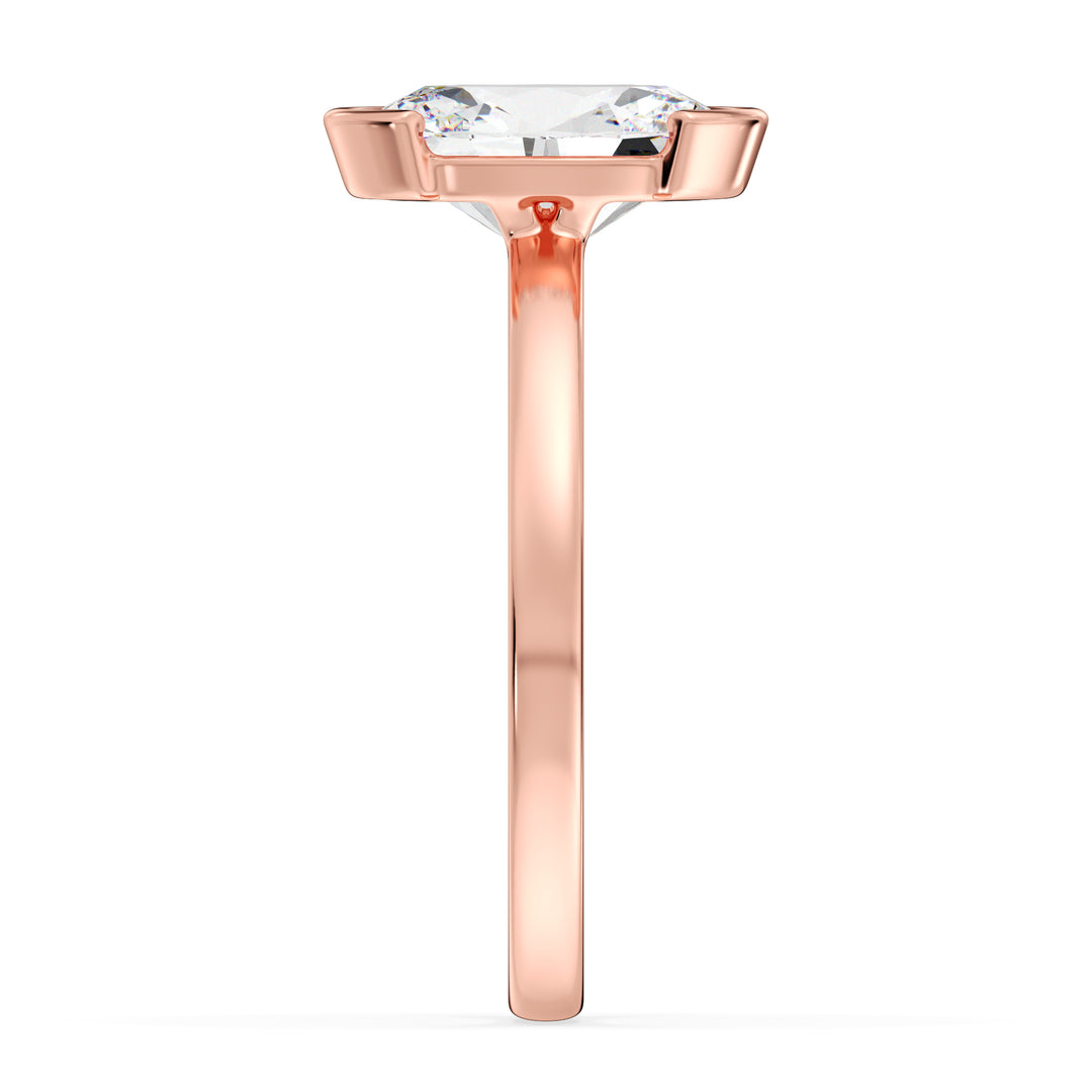 Oval Solitaire Ring
