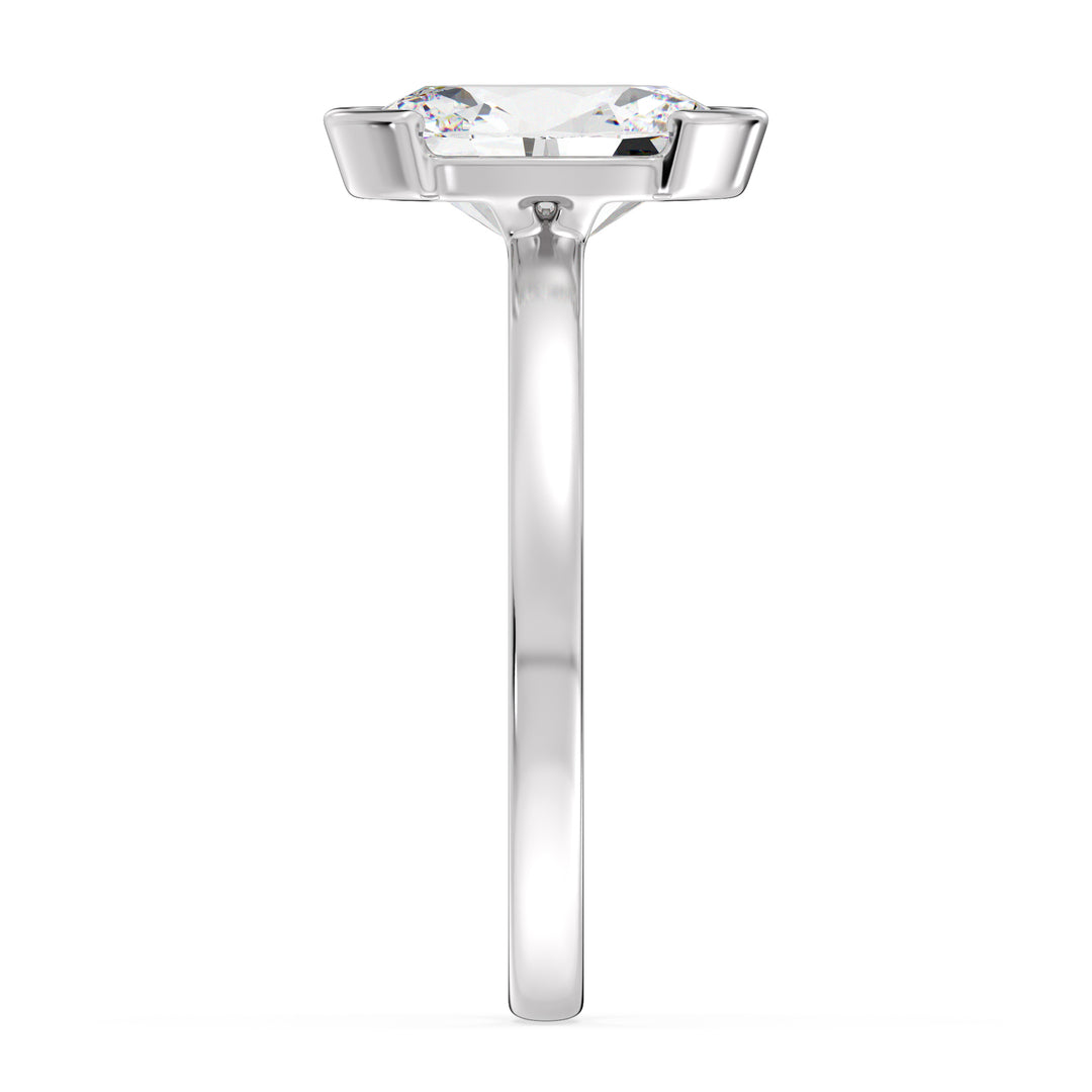 Oval Solitaire Ring
