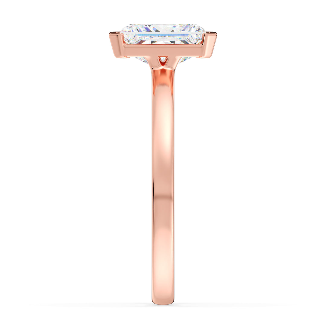 Radiant Cut Solitaire Ring