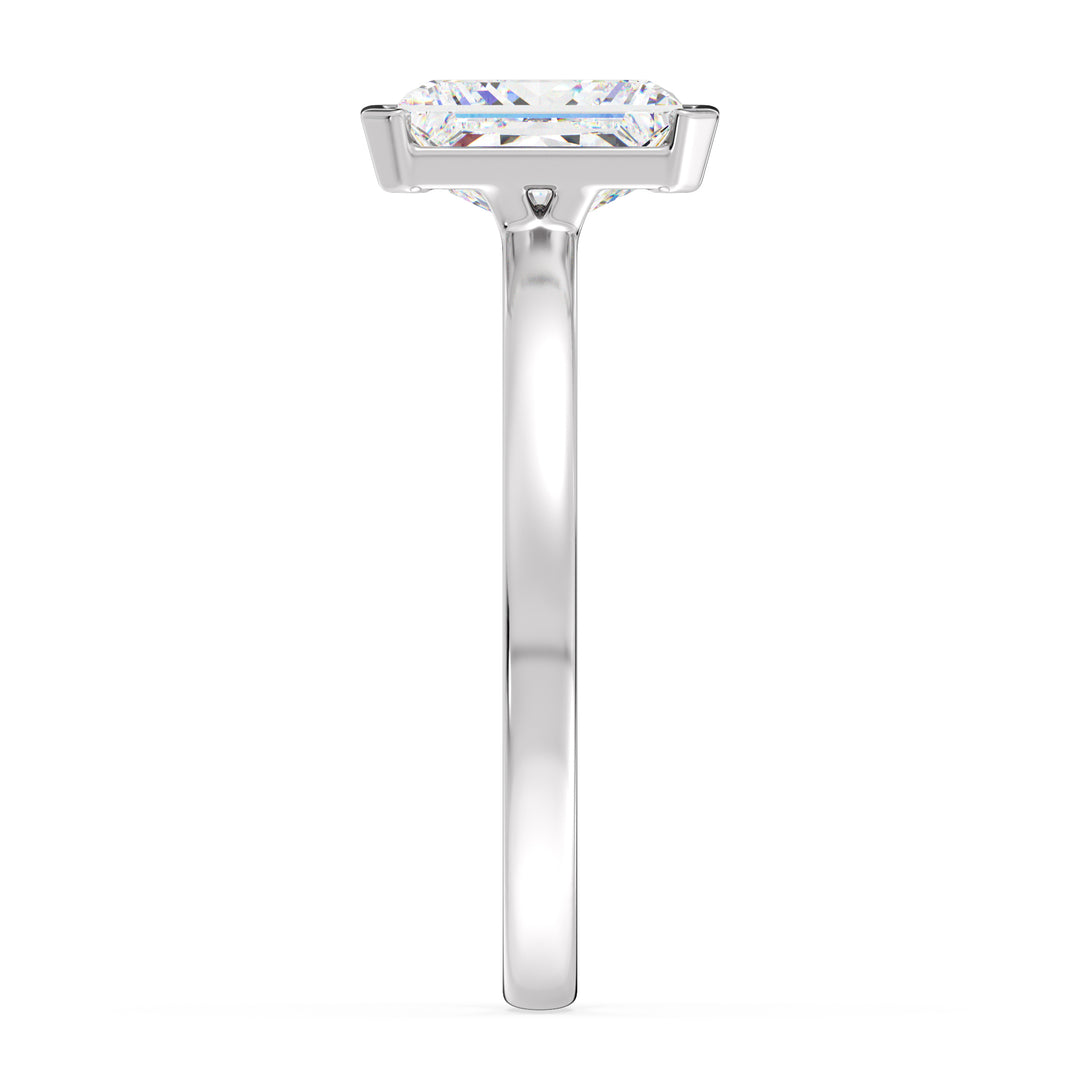 Radiant Cut Solitaire Ring