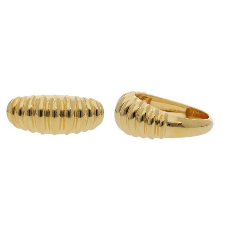 Gold Vermeil Dome Ring For Women