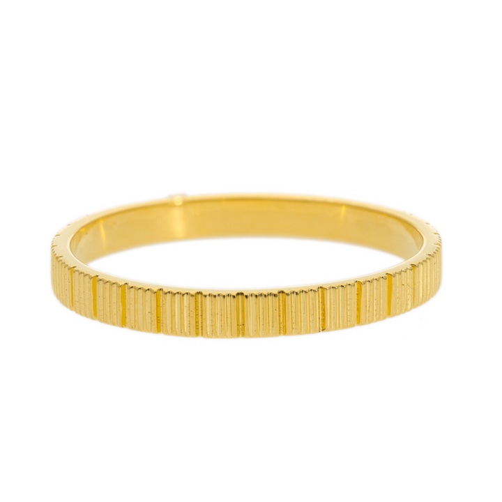 Zeitgenössischer Eternity-Ring aus Gold Vermeil