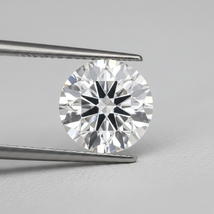 IGI Certified 5.52 Ct D Color VS2 Round CVD Diamond with 11.33mm Diameter