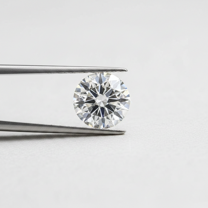 IGI Certified 3.02 Ct E Color VS2 Round CVD Diamond with 9.19mm Diameter