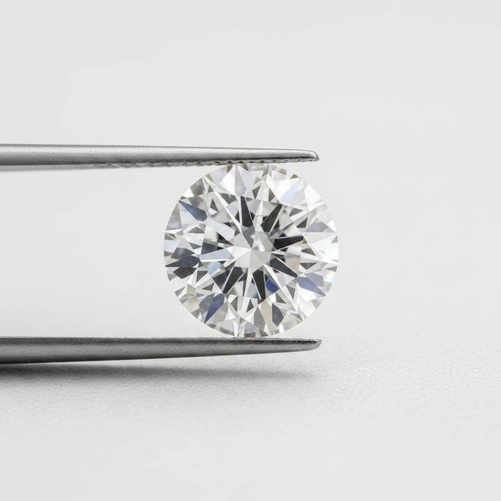 IGI Certified 3.02 Ct E Color VS1 Round CVD Diamond with 9.15mm Diameter