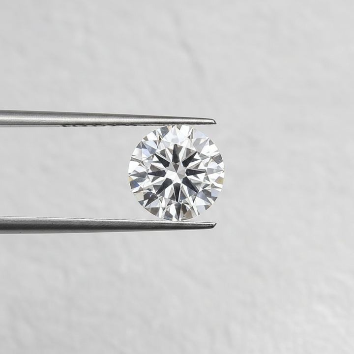 IGI Certified 8.00 Ct F Color VVS2 Round CVD Diamond with 12.94mm Diameter