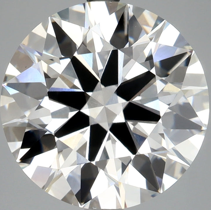 IGI Certified 7.02 Ct F Color VS1 Round CVD Diamond with 12.42mm Diameter