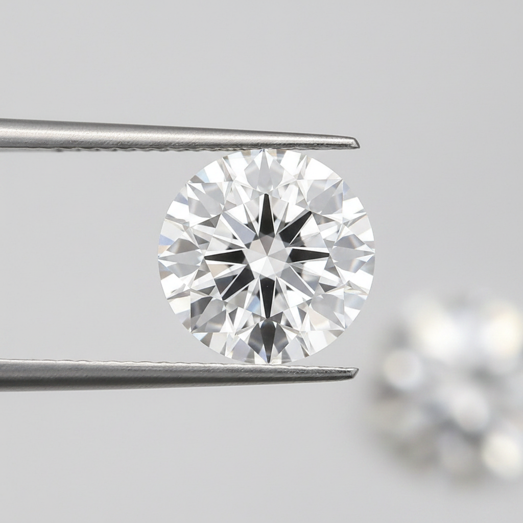 IGI Certified 4.37 Ct D Color VVS1 Round CVD Lab Grown Diamond