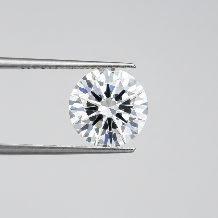 IGI Certified 3.16 Ct D Color VS2 Round CVD Diamond with 9.53mm Diameter
