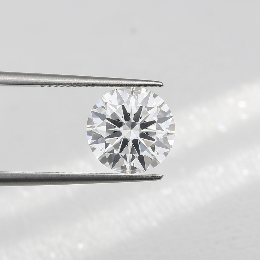 IGI Certified 10.00 Ct F Color VS1 Round CVD Lab Grown Diamond