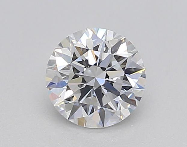 Explore the Brilliance: GIA Certified 0.50 CT Round Brilliant Lab Grown Diamond Video - D Color, VS2 Clarity, HPHT Method