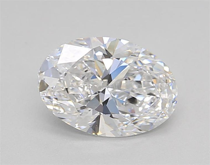 Experience Brilliance: IGI Certified 1.00 CT Oval Lab Grown Diamond - D Color, VVS2 Clarity, HPHT Method