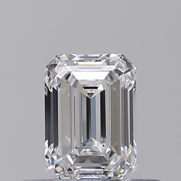 Experience the Brilliance: Watch Our IGI Certified 0.50 CT HPHT Lab Grown Emerald Cut Diamond - D Color, VVS1 Clarity
