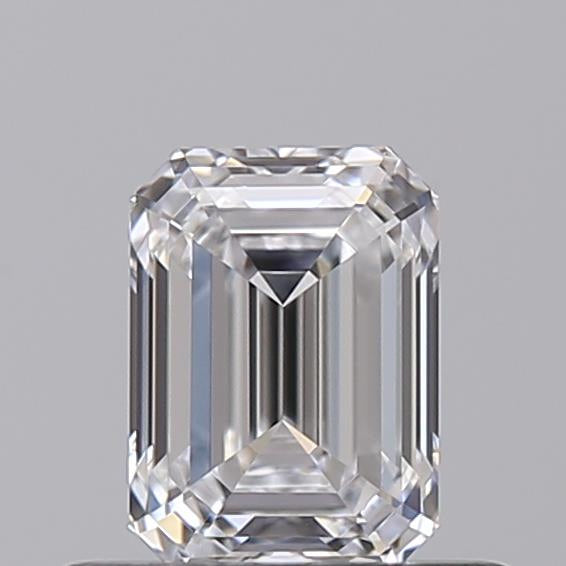 Watch: Discover the Brilliance of Our IGI Certified 0.50 CT HPHT Lab Grown Emerald Cut Diamond - D Color, VVS1 Clarity