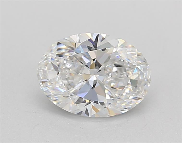 View: Experience the Brilliance of our IGI Certified 1.00 CT Oval Cut Lab Grown Diamond - D Color, VS1 Clarity