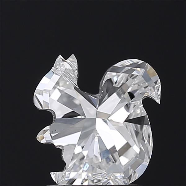 1.75 CT Squirrel-Shaped Lab Grown Diamond, VS2 Clarity, F Color