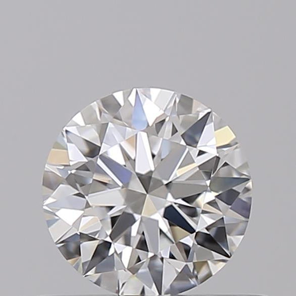 Video showcasing the brilliance and elegance of a GIA certified 0.50 CT round cut lab-grown diamond, featuring VVS2 clarity and E color.