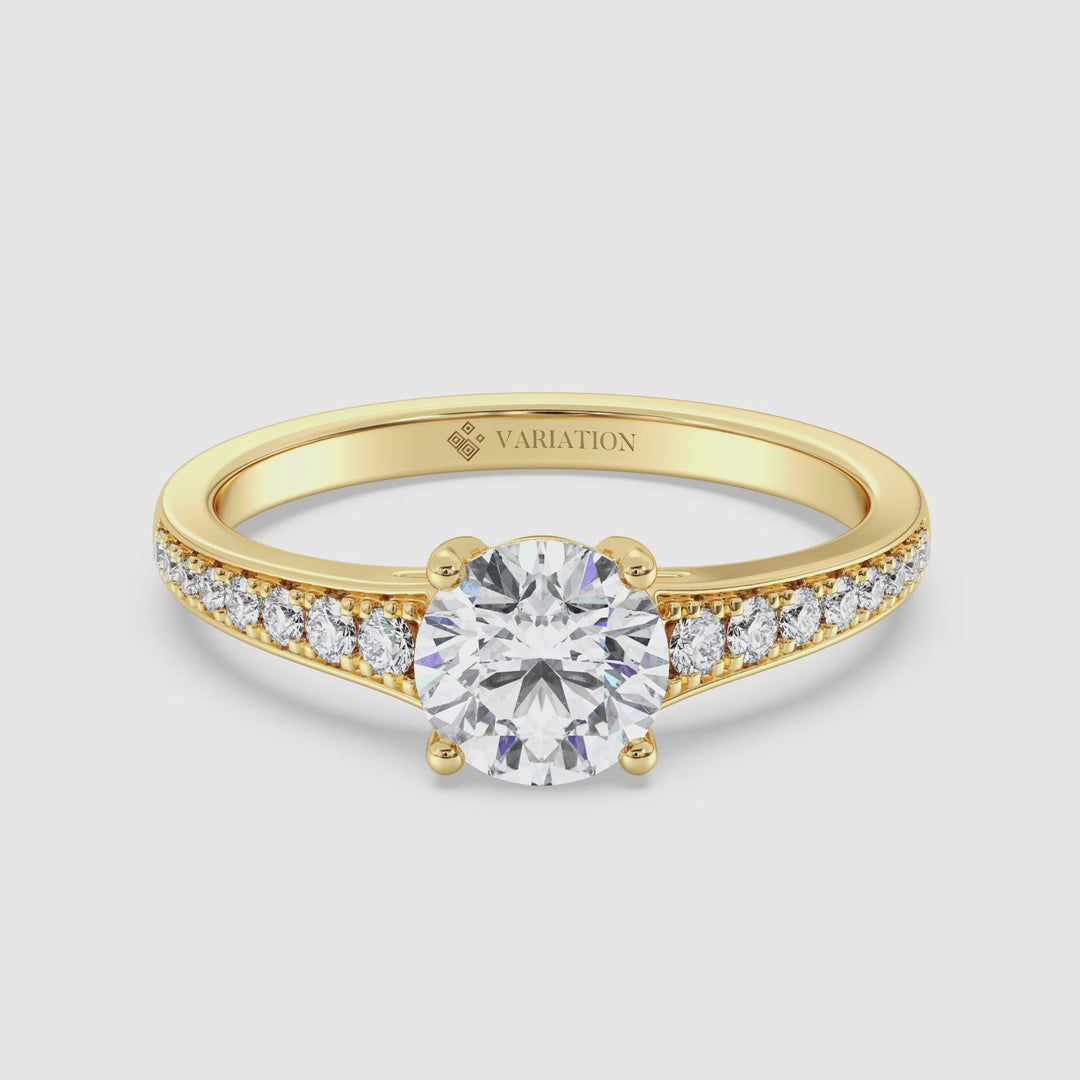1 ct Round Solitaire Diamond Ring