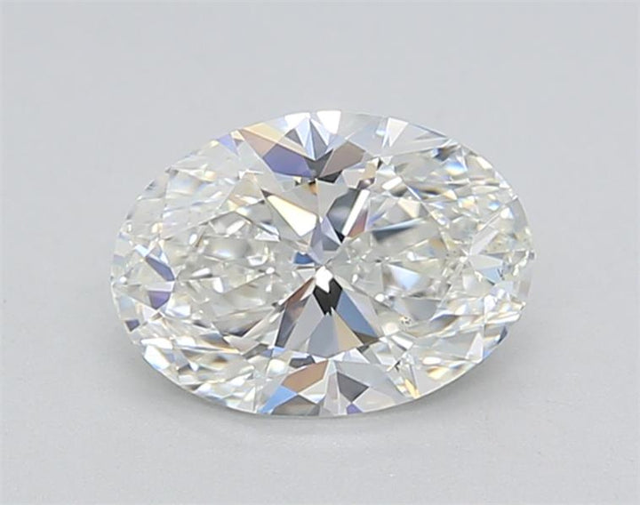 Discover Brilliance: IGI Certified 1.00 CT Oval Lab Grown Diamond - E Color, VS2 Clarity, HPHT Method