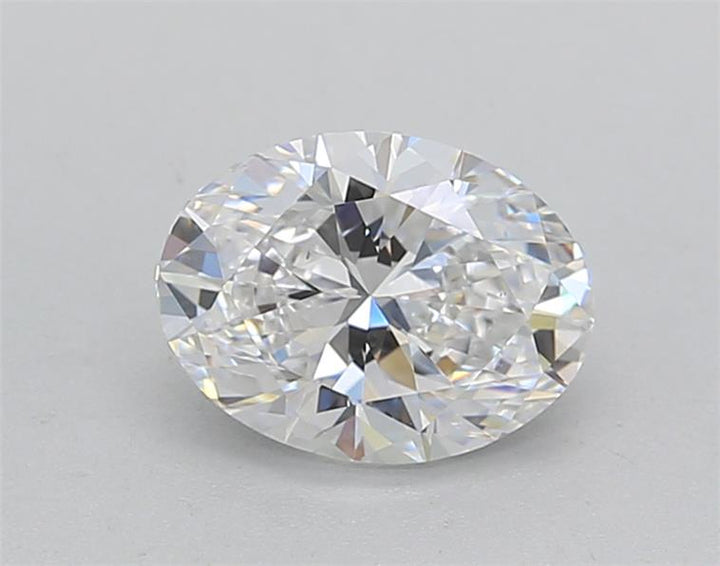 Discover Brilliance: IGI Certified 1.00 CT Oval Lab Grown Diamond - D Color, VS2 Clarity, HPHT Method