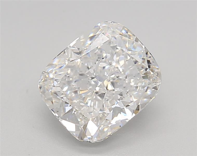 IGI CERTIFIED 2.00 CT LONG CUSHION CUT LAB-GROWN DIAMOND, VS2 CLARITY, E COLOR