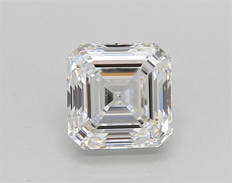 IGI CERTIFIED 1.01 CT SQUARE EMERALD LAB-GROWN DIAMOND, VS1 CLARITY, D COLOR