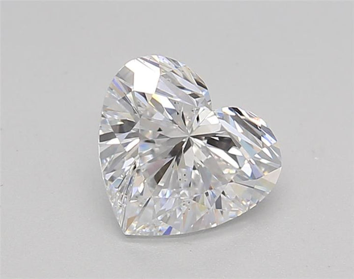 GIA CERTIFIED 1.05 CT HEART-SHAPED LAB-GROWN DIAMOND, SI1 CLARITY, D COLOR