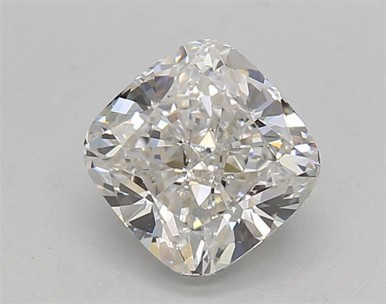 IGI CERTIFIED 1.38 CT CUSHION CUT LAB-GROWN DIAMOND, VVS2 CLARITY, G COLOR