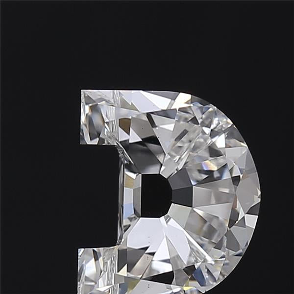 1.69 CT D-Shape Alphabet Lab-Grown Diamond, VS1 Clarity, D Color