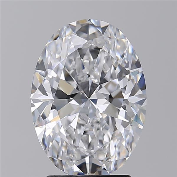 Experience brilliance with our IGI Certified 3.00 ct Oval Cut Lab Grown Diamond, showcasing D Color and VVS2 Clarity with Excellent Polish and Symmetry.