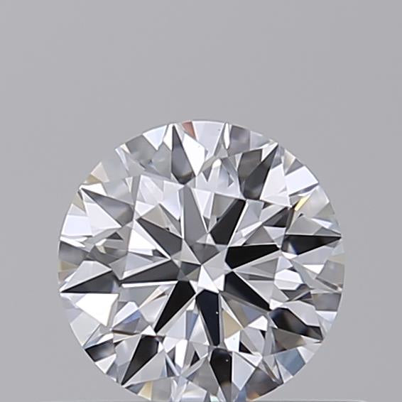 Experience the Brilliance: 0.50 CT GIA Certified Round Cut Lab Grown Diamond Video - D Color, VS2 Clarity, Crafted with HPHT Method