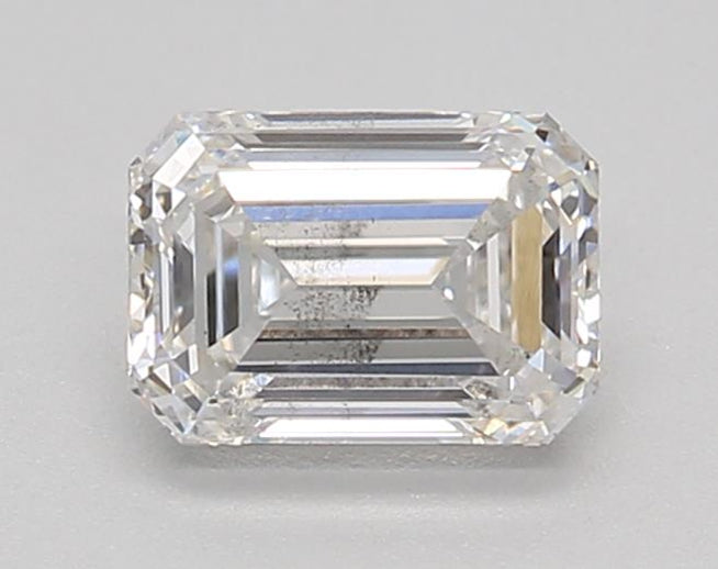 Experience Brilliance: Video showcasing an IGI Certified 0.50 CT Emerald Cut Lab Grown Diamond - F Color, SI1 Clarity, CVD Type