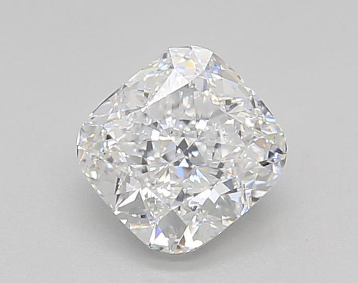 Explore the brilliance of our 1.00 CT Cushion Cut Lab Grown Diamond. E Color, VVS2 Clarity, Excellent Polish and Symmetry