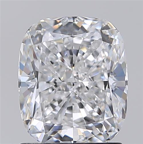 GIA-ZERTIFIZIERTER 1,70 ct langer, im Labor gezüchteter Diamant im Kissenschliff mit VVS2-Klarheit und E-Farbe