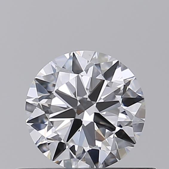 Experience Brilliance: IGI Certified 0.50 CT Round Cut Lab-Grown Diamond | D Color, VS1 Clarity, Excellent Cut