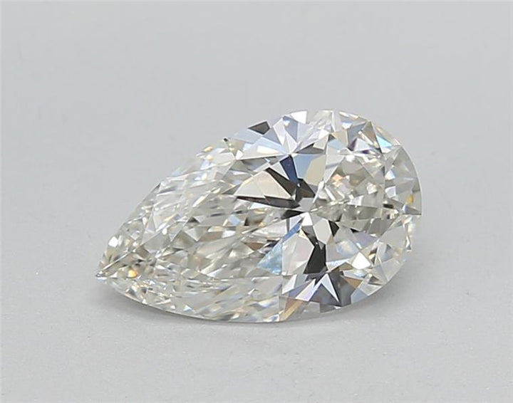 IGI-sertifisert 1,00 CT Pear-formet lab-dyrket diamant, VVS2 klarhet, G-farge