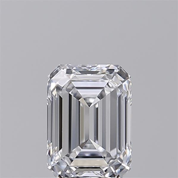 Experience Brilliance: Watch Our GIA Certified 0.50 CT HPHT Lab Grown Emerald Cut Diamond - D Color, VVS2 Clarity