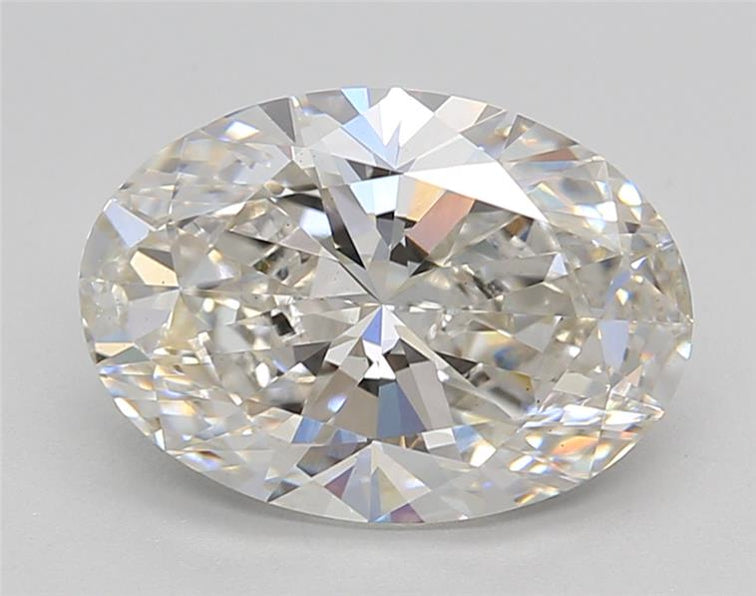 Experience brilliance with our IGI Certified 3.00 ct Oval Cut Lab Grown Diamond, showcasing G Color and VS1 Clarity with Excellent Polish and Symmetry.